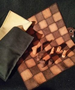 革製ボードゲーム 『チェス』 （小）