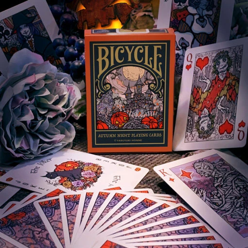 Bicycle Autumn Night Playing Cards