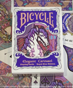 Bicycle Elegant Carousel Playing Cards Royal Blue Edition（青）