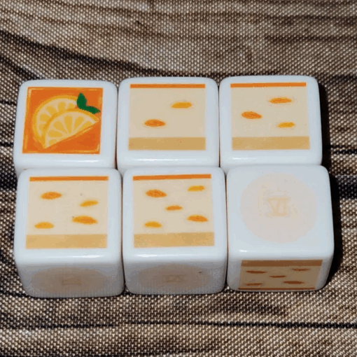 ぽて工房オリジナルダイス『オレンジケーキ』